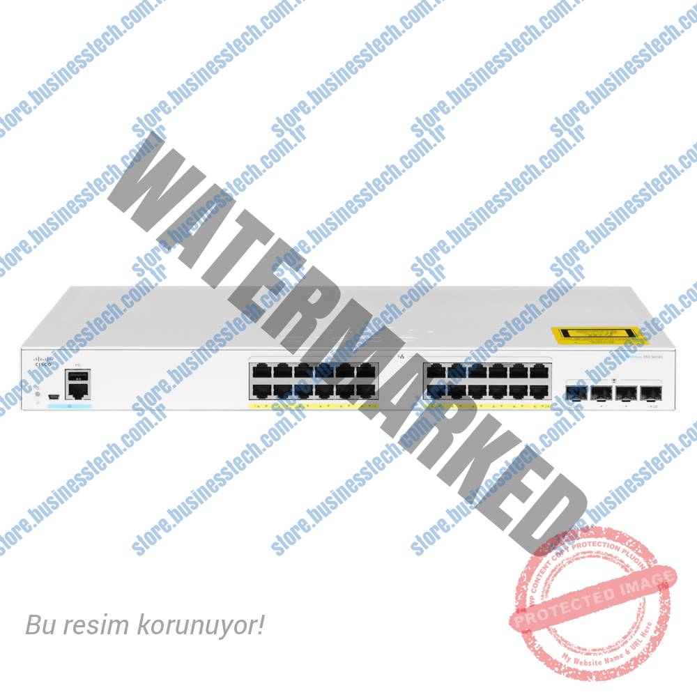 Cisco CBS350-24P-4G-EU CBS350 Managed 24-port GE, PoE, 4x1G SFP