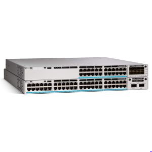 Cisco  C9300-48P-E  (4x10g Bakır Uplink) Catalyst 9300 48 Port PoE+ Network Essential