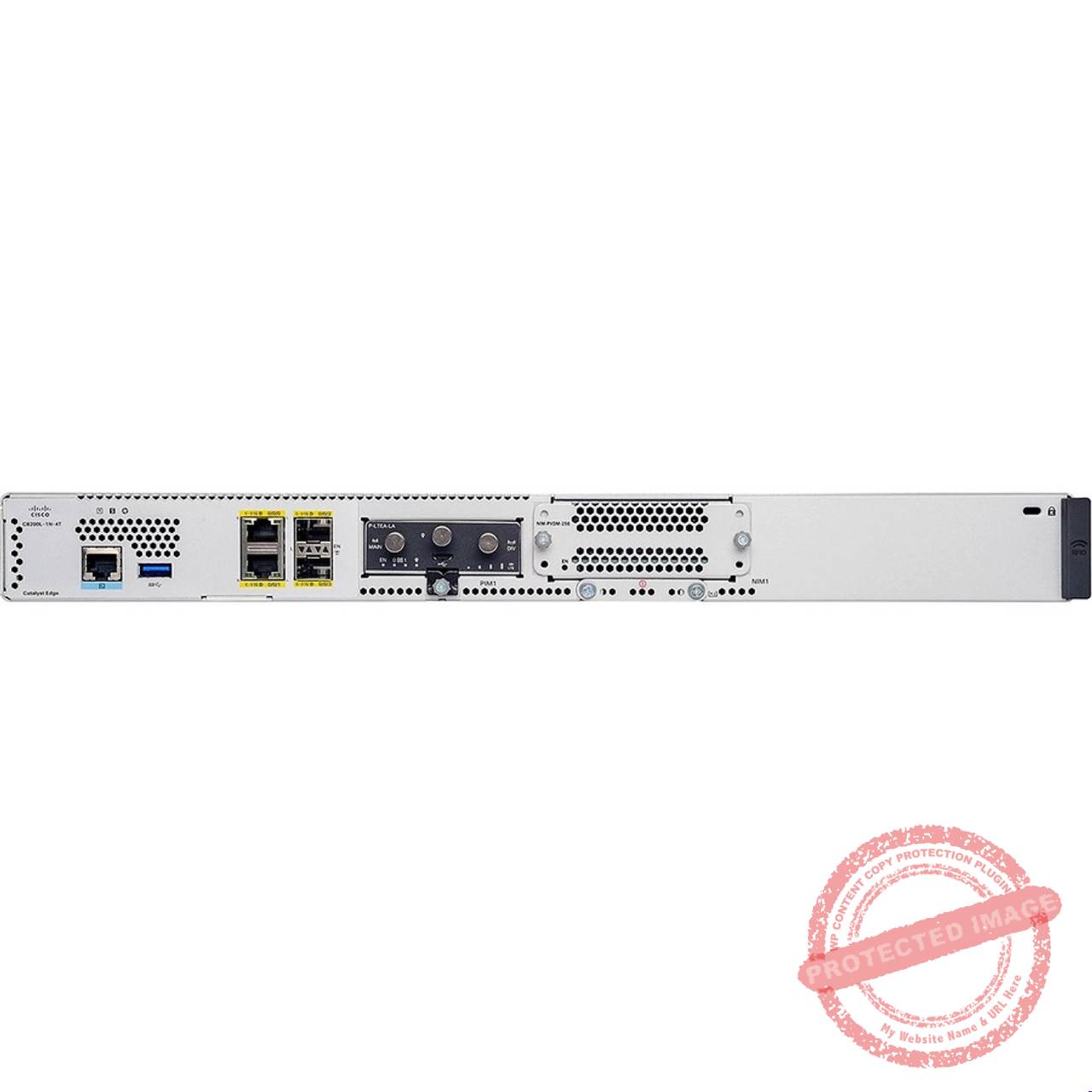 Cisco C8200L-1N-4T Cisco Catalyst 8200L with 1-NIM slot and 4x1G WAN ports