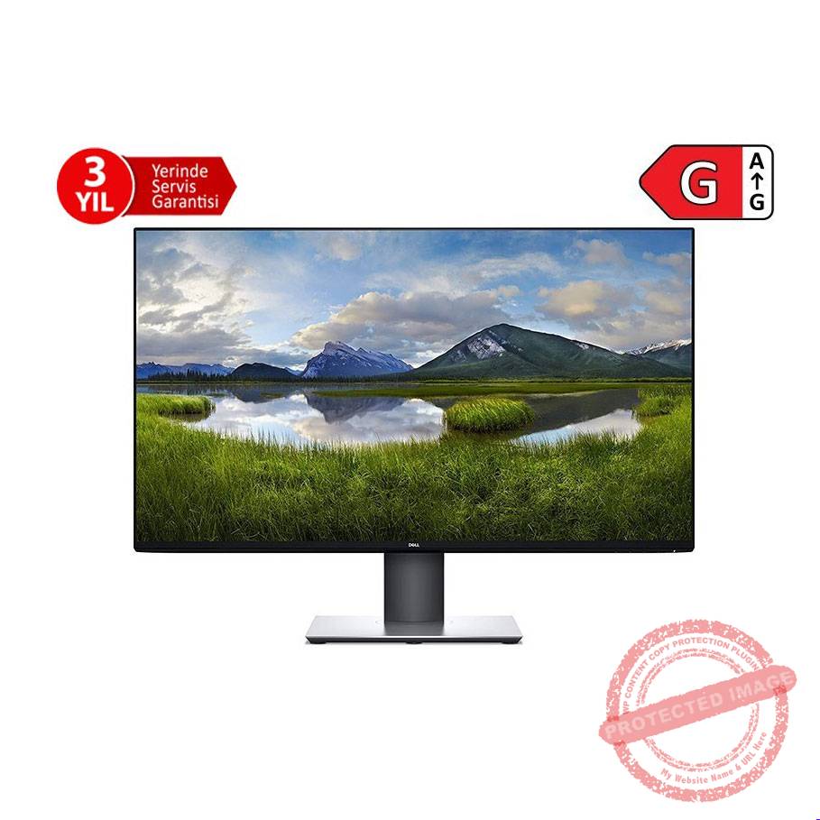 Dell 43" U4320Q IPS 4K Type-C 5ms Monitör Siyah 3840x2160 Type-C DP HDMI Vesa